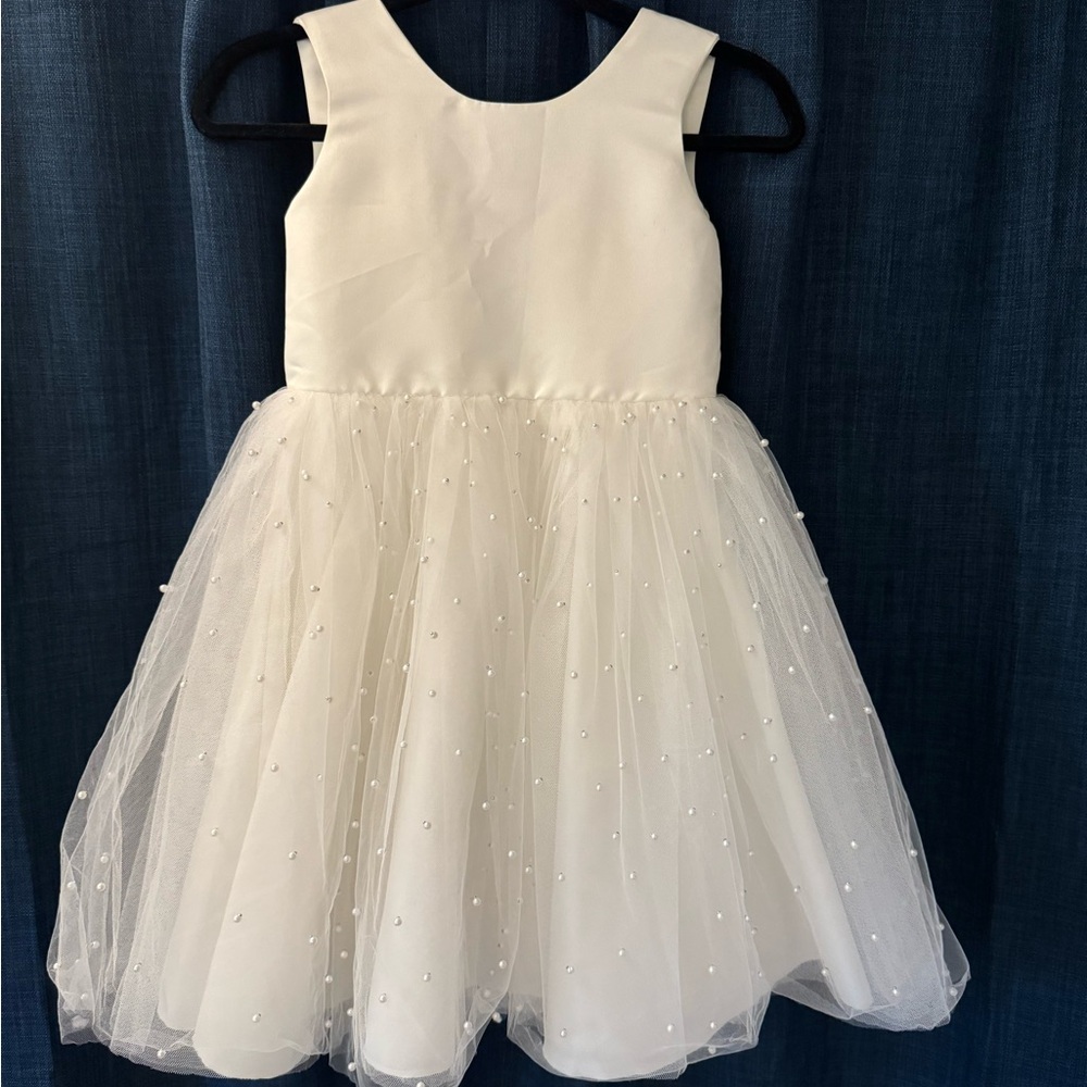Size 8 custom flower girl dress